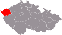 Karlovarský kraj mapa